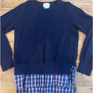 Crewcuts girls waffle sweater